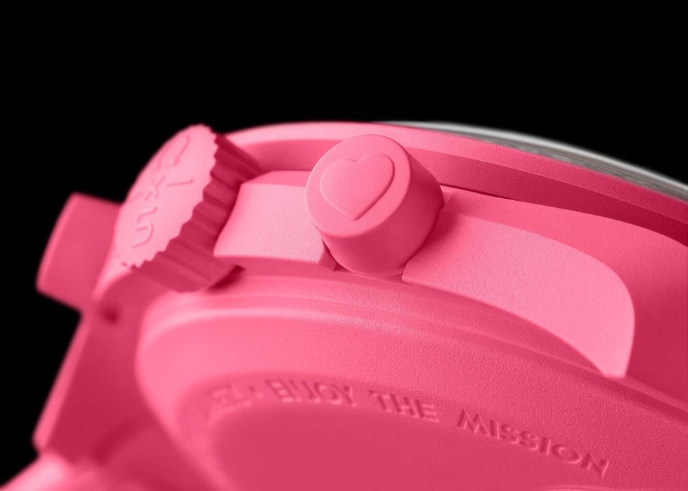 Ceas SWATCH X OMEGA MISSION To The Pink Moon MOONPHASE Cronograf 2025