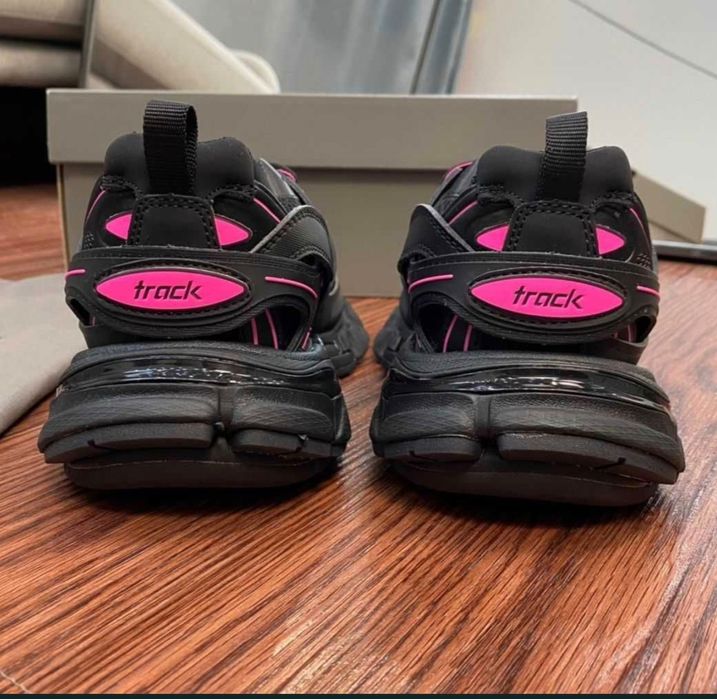 Balenciaga track purple and black
