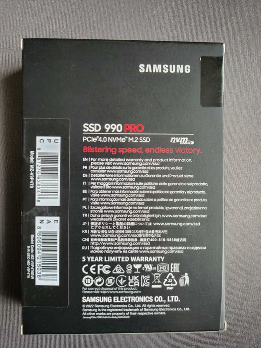 4TB SSD Samsung 990 PRO