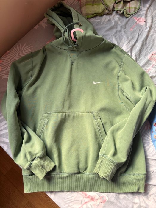 Nike суичър тъмно зелен унисекс