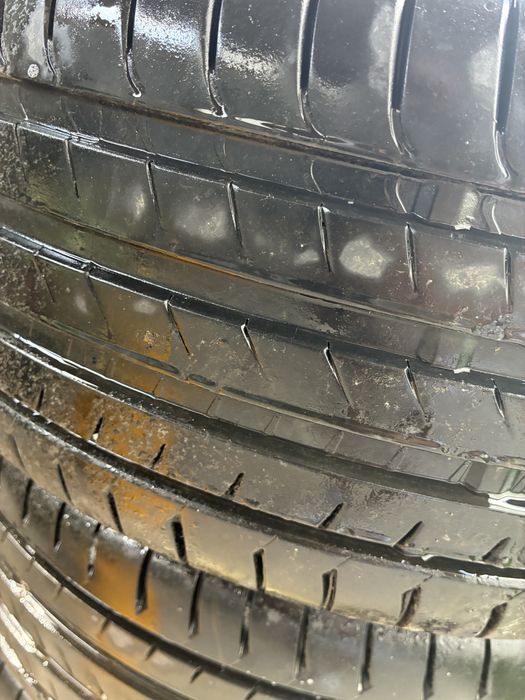 Se vind 4 roti cu cauciuri noi cu jante originale bmw