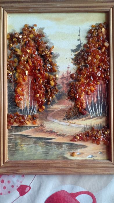 Янтарные картины