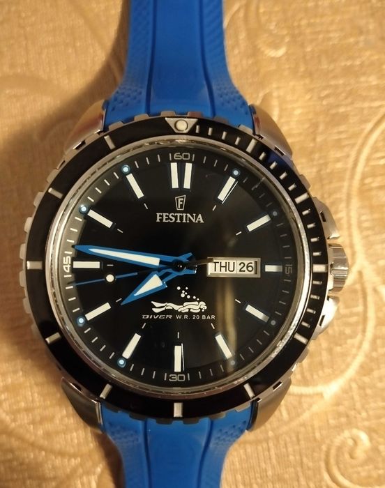 Ceas Festina Diver (Elvetian) pentru innot real WR200m/20bar