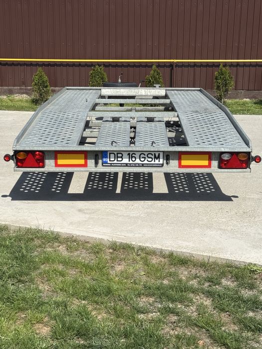 Remorca platforma auto 2000 kg Gala An 2023
