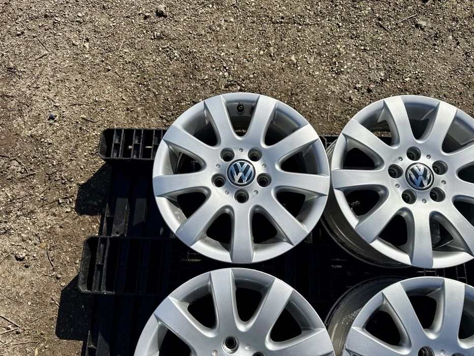 4бр.Алуминиеви джанти 15цола 5x112 за Vw Caddy,Golf,Skoda,Seat,Audi