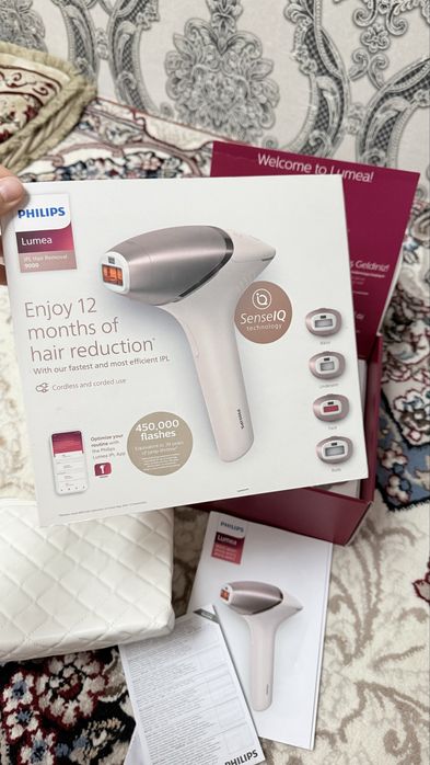Philips Lumea IPL 9000 SenseIQ (ORGINAL+1 Yil KAFOLAT)