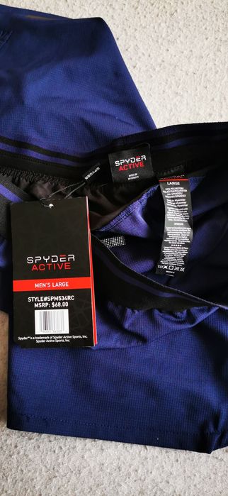 Pantaloni scrti Spyder noi, marimea L