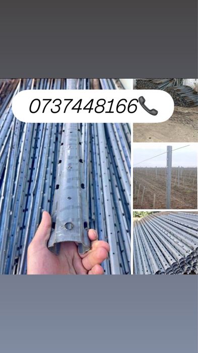 Vand spaleri metalici galvanizati pentru gard