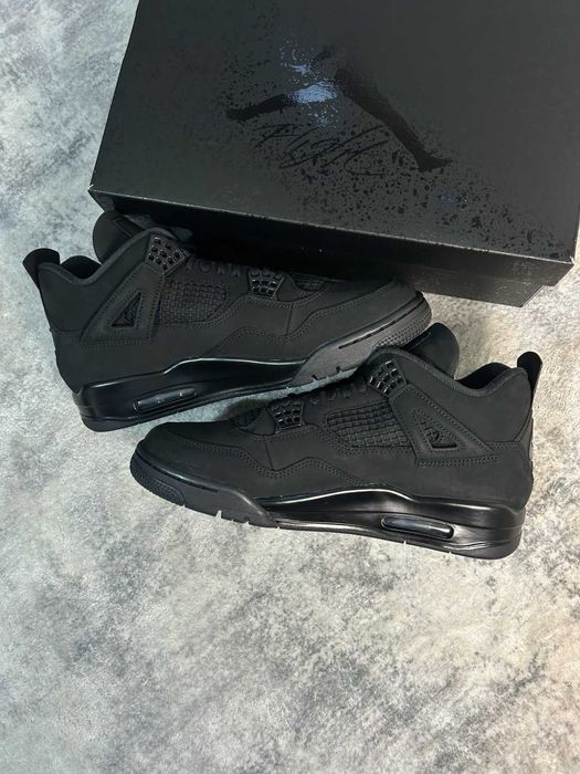 #REDUCERE# Nike Air Jordan 4 Black Cat - Verificare Colet (41-44)