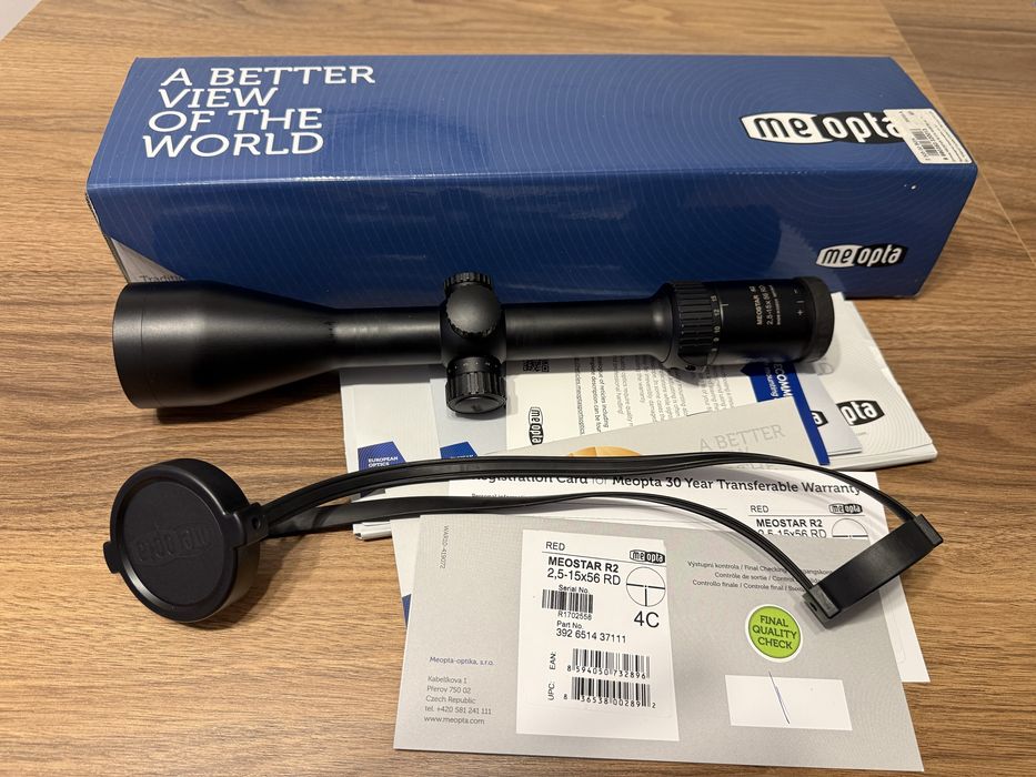 Оптика MEOPTA MEOSTAR R2 2,5-15x56 RD