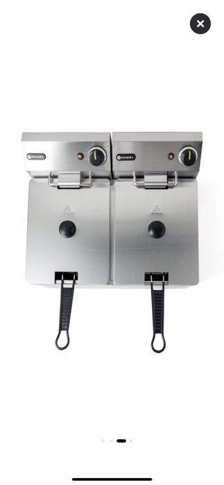 Friteusa ulei 2x8L Hendi