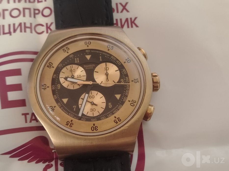 Swatch Irony The Chrono – Mat Rebeaud (модель YOZ100)