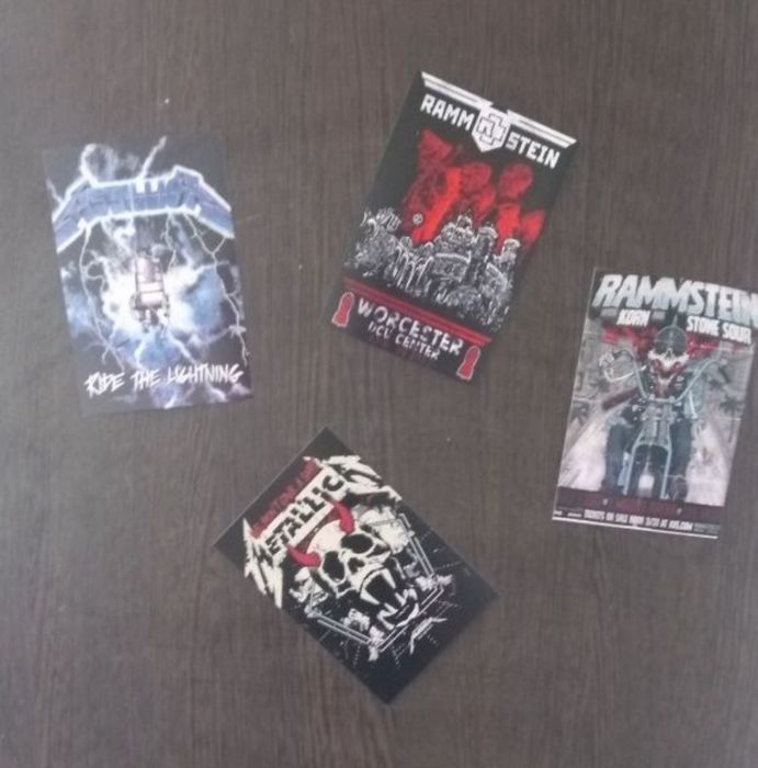 Мини рок постеры