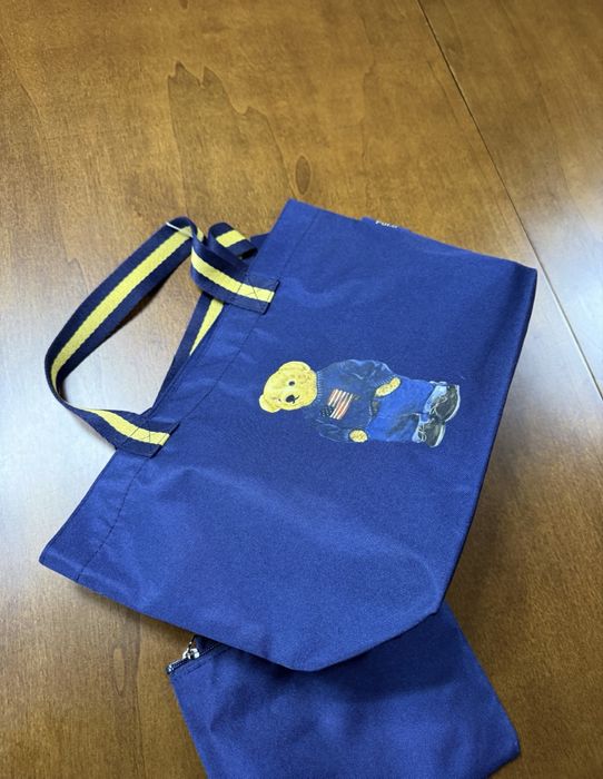 Set Geanta plaja Polo Ralph Lauren noua new