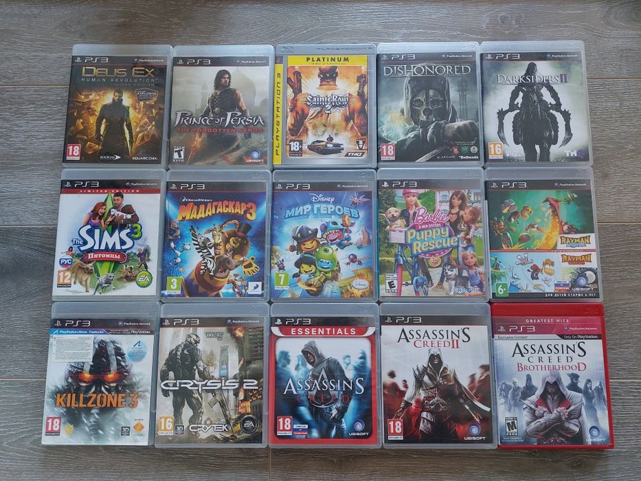Продам диски Playstation 3