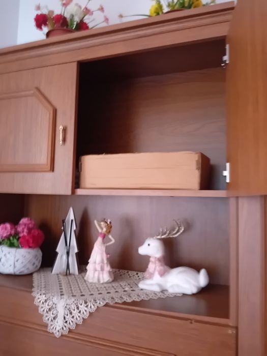 Vând mobila cu vitrina și dulapuri