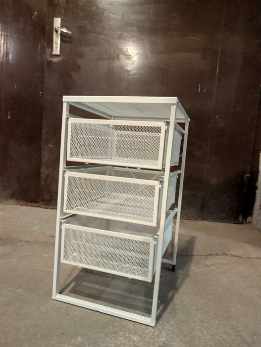 Метално шкафче с чекмеджета LENNART IKEA