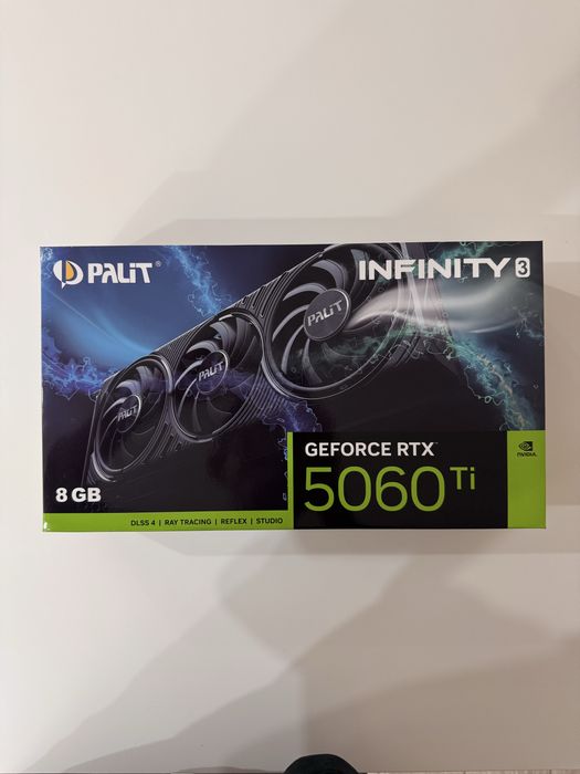 Видеокарта Palit GeForce RTX 5060 Ti Infinity 3 8 Гб