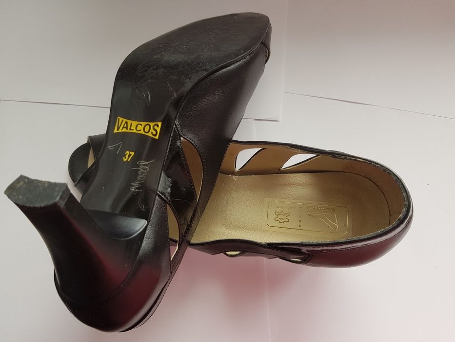 Pantofi damă, piele și lac, nr.37, livrare gratuită