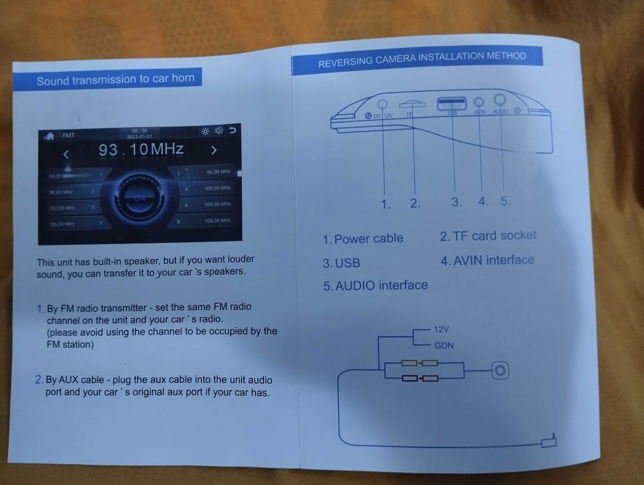 Multimedia player CarPlay android auto