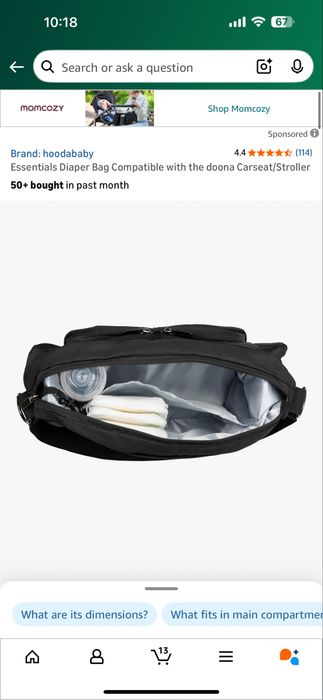 для колясок DOONA сумка чехол кейп муфта коляска