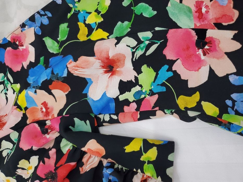 Платье с цветами от ZARA