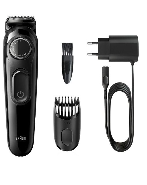 Aparat de tuns barba si parul Braun BT3322, 20 setari de lungime,