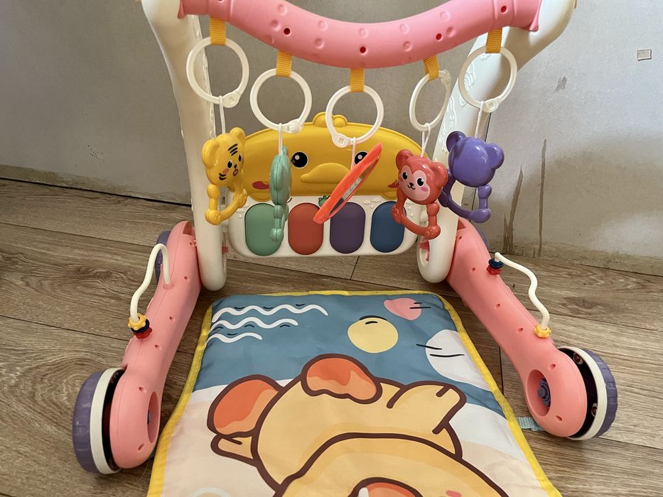 Развивающий музыкальный коврик 2 в 1