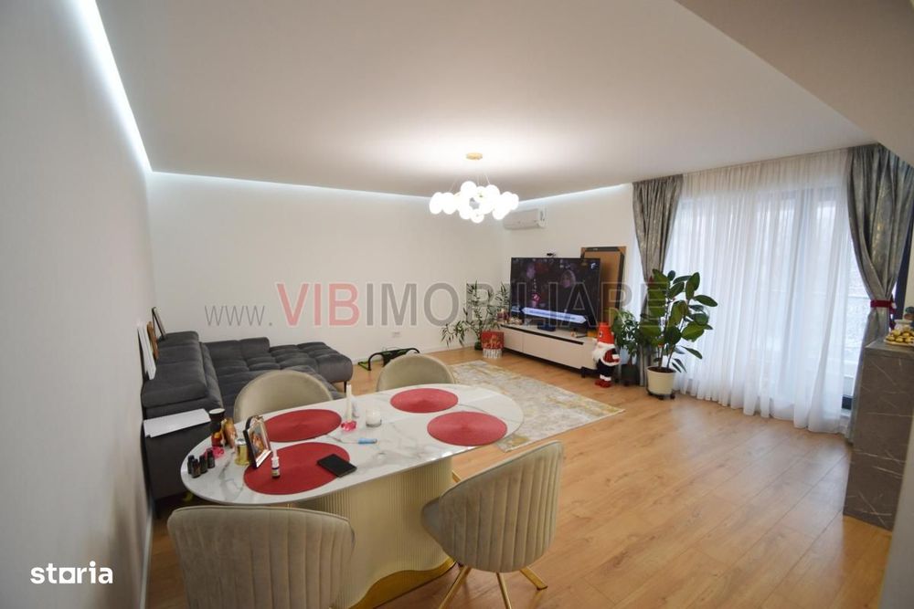 Straulesti 3 camere decomandat mobilat lux bloc 2025