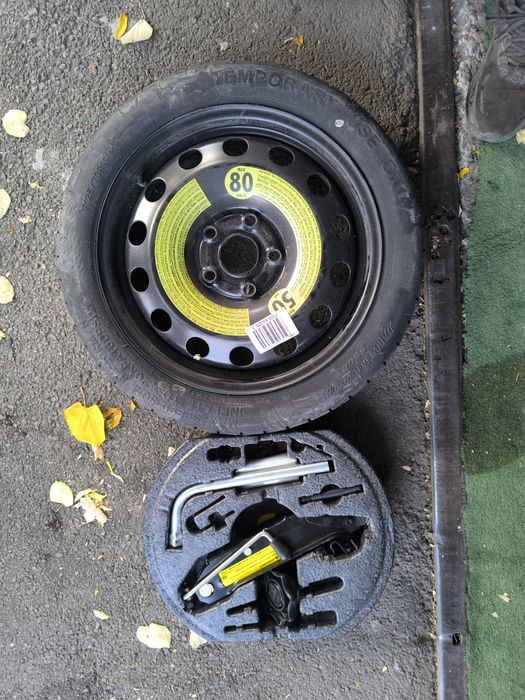 Kit roata rezerva 5x112 Golf 5 Audi A3 Touran