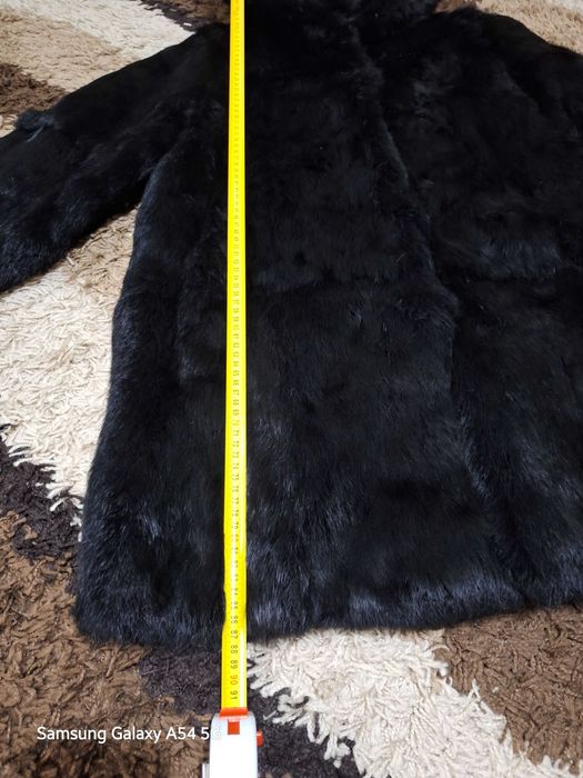 Haină de blana naturală de iepure