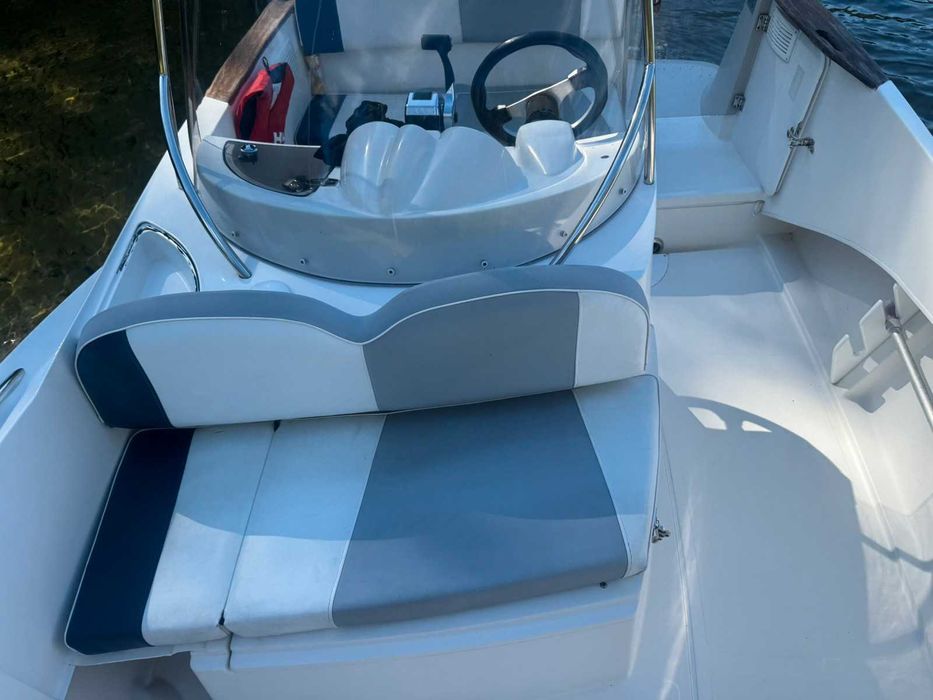 Моторна лодка QUICKSILVER MERCURY + колесар