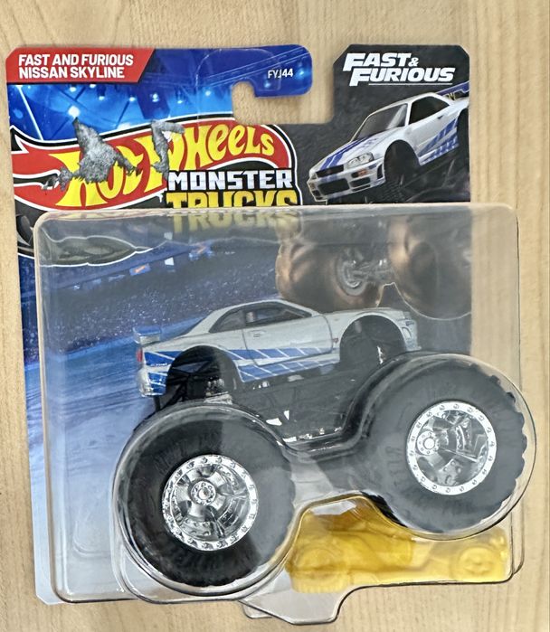 Hot Wheels Monster Trucks Nissan Skyline Fast & Furious