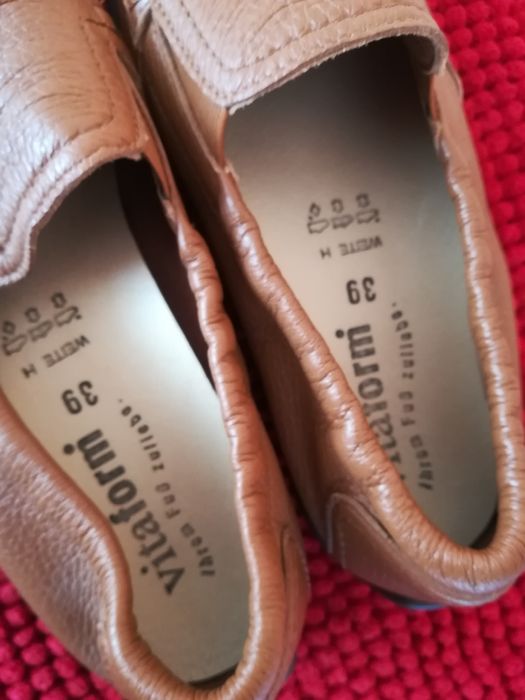 Mocasini noi Vitaform piele nr 39 dama