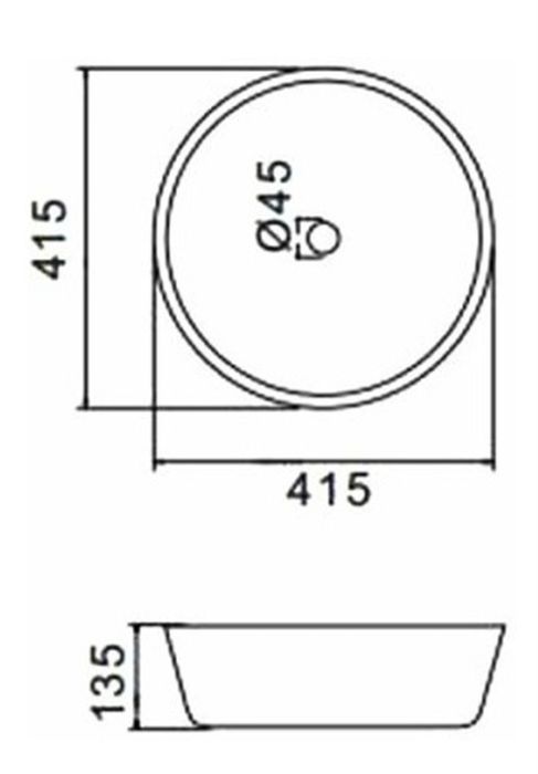 Раковина чаша новая
