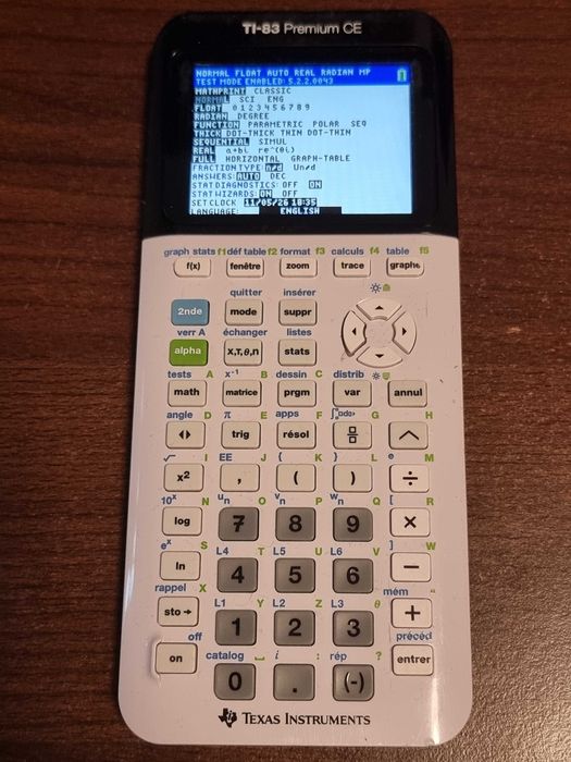 Calculator științific Texas Instruments T-83 Premium CE
