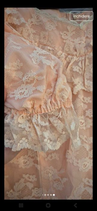 Rochie vintage dantela printesa, bal