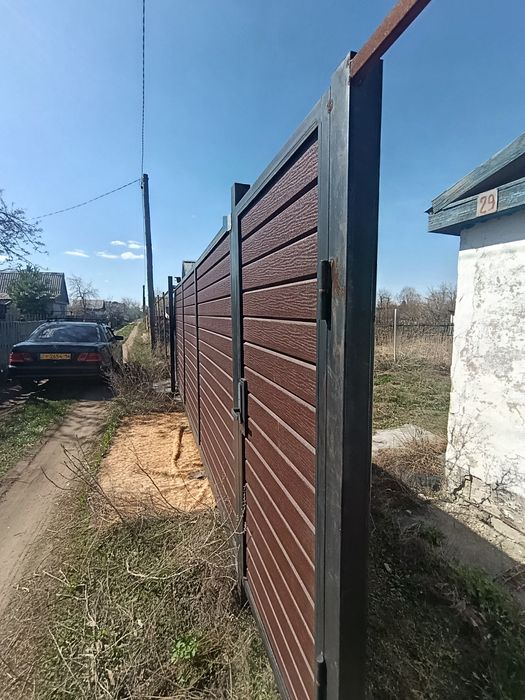 Ворота откатные шесть метров