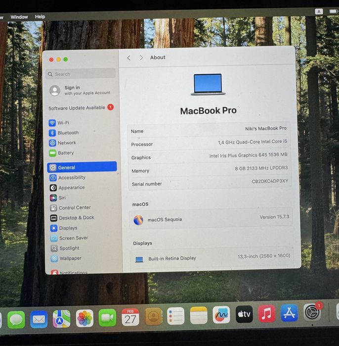 Macbook Pro 2020 с touchbar