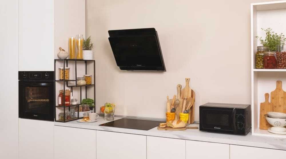 Нова микровълнова фурна Candy CMW20SMB Idea 20 л черна