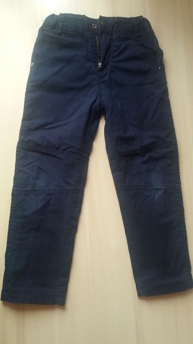 Пуловер, елек, риза, дънки, ватиран панталон, зимно яке, ръкавици 116