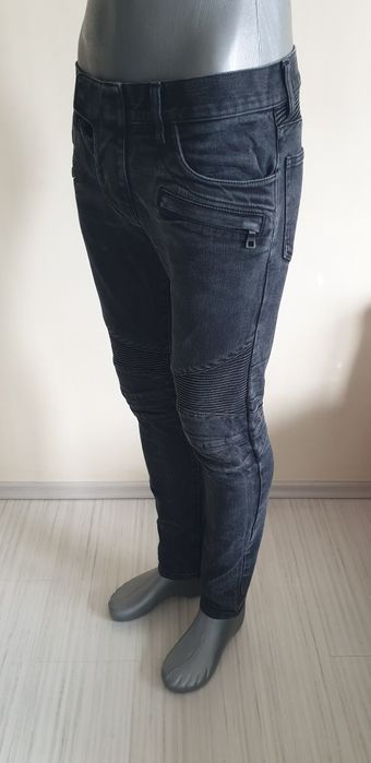 Pierre Balmain Japan Biker Slim Fit / 30 и 29 2бр ОРИГИНАЛ Мъжки Дънки