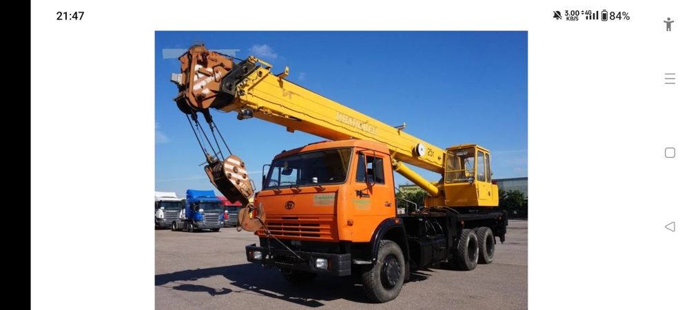 Услуги автокрана