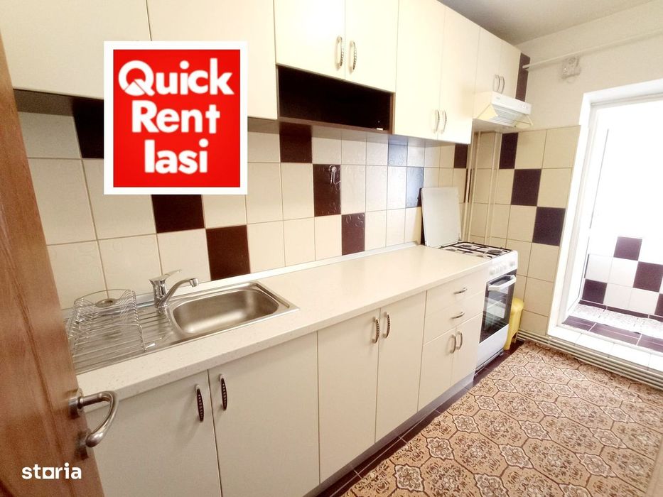 Central Apartament 1Camera Pentru 1-2Fete UMF/UAIC/ASACHI 350eur