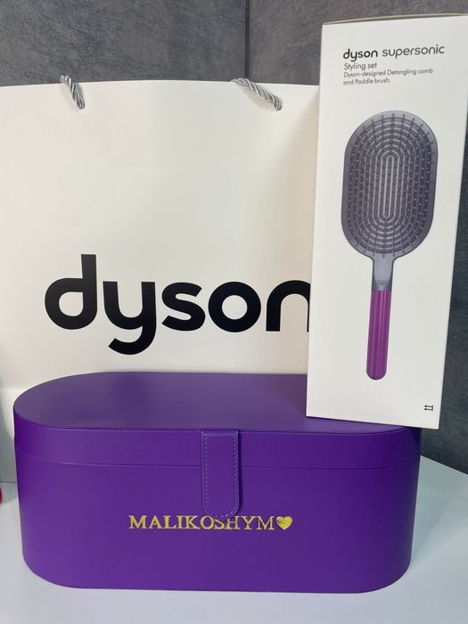 Dyson styler, Дайсон фен с 5 насадками, Фен для девушек, Подарка для д