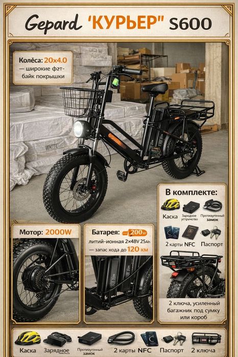Электровелосипед оптом и в розницу