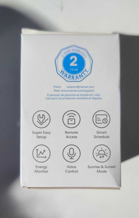MEROSS Smart Plug WiFi 16A Energy Monitor - Умен смарт контакт