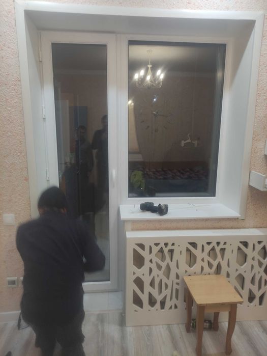 Окна, двери, витражи, перегородки