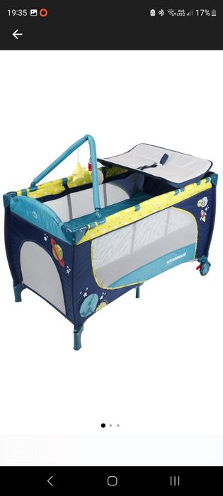 Vand Patut pliant 2 nivele, cu masa de infasat