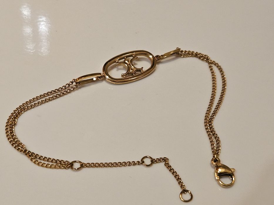 Стоманена дамска гривна C*e*l*i*n*е, медицинска стомана, неръждаема